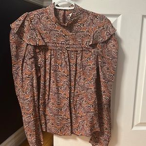 Ulla Johnson parsley blouse brand new without the tag